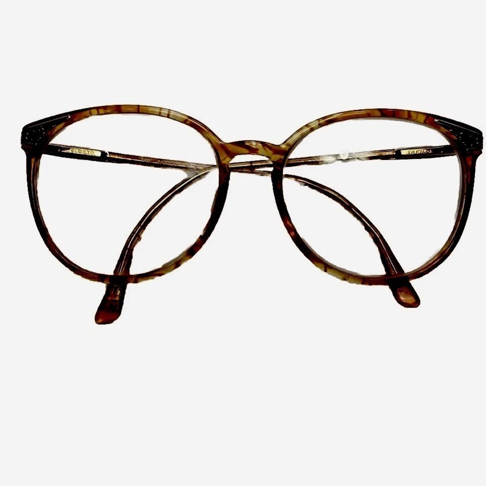 Safilo Elasta Eyeglasses Gold 5669 140 Frames Only